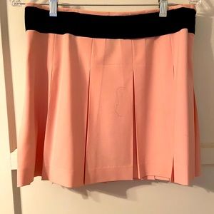 Theory light pink skirt